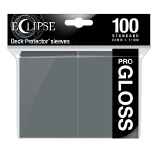 Ultra PRO - Gloss Eclipse borítók 100db (Smoke Grey) kártyajáték