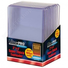 Ultra Pro kemény védőtok 3"X4" szuper vastag 180pt (10db) - Átlátszó gyűjthető kártya