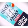  Ultra Wide Barbless Feeder  - Előkötött Szakáll Nélküli Feeder Előke 8-as 0.14mm fonott damil - 10mm tüske