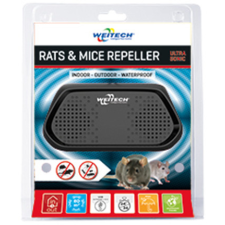  Ultrahangos patkány és egérriasztó IP44 elektromos állatriasztó