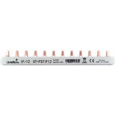 UltraTech gyűjtősín, 1 fázis, tüskés, 12 modul,10 mm2, 63A villanyszerelés
