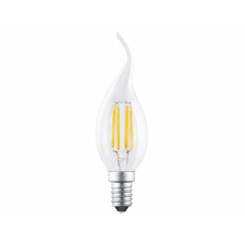 Ultratech LED filament gyertya izzó hajlított E14 6W 806lm 2700K 15000óra izzó