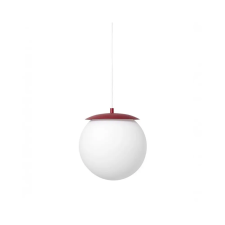 UMMO Lighting Kuul  burgundi-fehér függesztett lámpa (UMM-KLE141P0) E27 1 izzós IP20 világítás