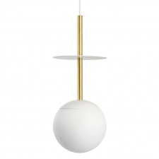 UMMO Lighting Plaat  fehér függesztett lámpa (UMM-PLA131P0) E27 1 izzós IP20 világítás