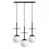 UMMO Lighting Plaat  fekete-fehér függesztett lámpa (UMM-PLL322P0) E27 3 izzós IP20