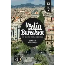  Un día en Barcelona A1 - Libro + MP3 descargable – Ernesto Rodríguez Pérez idegen nyelvű könyv