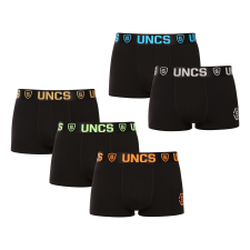 UNCS 5PACK férfi boxeralsók UNCS fekete (24Z287PSPP) L férfi alsó