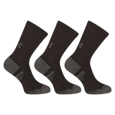 Under Armour 3PACK fekete Under Armour zokni (1379512 001) M