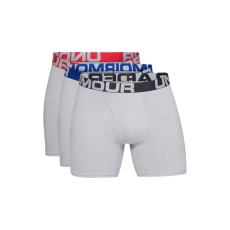 Under Armour Férfi boxeralsó Under Armour Charged Cotton 6in 3 Pack Mod Gray Medium Heather L