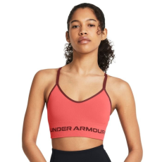 Under Armour - Low Long varrásmentes sportmelltartó Pink