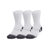 Under Armour Performance Tech 3pk Crew Socks White