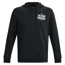 Under Armour Project Rock rivális polár kapucnis pulóver 1380107001 Férfi Fekete M férfi pulóver, kardigán