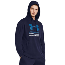 Under Armour Rival Terry Graphic kapucnis pulóver Blue L