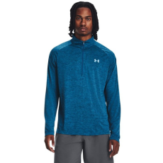 Under Armour Tech 2.0 1/2 Zip póló Blue S