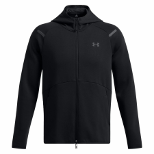 Under Armour Unstoppable FLC Fz HD kapucnis pulóver EU 1389352001 Férfi Fekete XL férfi pulóver, kardigán