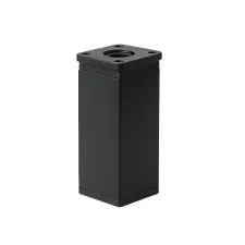  Uni bútorláb 100 mm fekete bútor