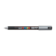 UNI Dekormarker 0,7-1mm, Uni, Posca PC-1MR ezüst filctoll, marker