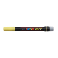 UNI Ecsetirón, UNI "Posca PCF-350", sárga filctoll, marker