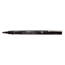 UNI Filctoll uni pin 3 mm fekete vágott hegyű 2upincs3f filctoll, marker