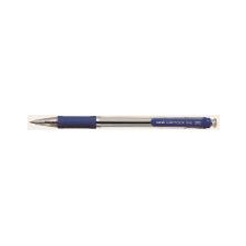 UNI Golyóstoll, 0,4 mm, nyomógombos, UNI "SN-101 Laknock Fine", kék toll
