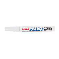 UNI Lakkmarker, 2,2-2,8 mm, UNI &quot;PX-20&quot;, fehér filctoll, marker