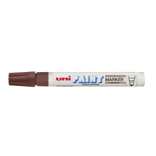 UNI Lakkmarker UNI PX-20 2,2 - 2,8mm barna filctoll, marker