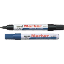 UNI No. 520F alkoholos marker kék, kerek hegy 1-3mm filctoll, marker