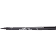 UNI PIN ecset rajzmarker sötétszürke filctoll, marker