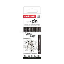 UNI Pin Tattoo Art 5 darabos rajzmarker készlet (2UPIN5PASP018) filctoll, marker