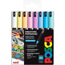 UNI Posca 1MR 8 pcs pastel (5012788014563) filctoll, marker