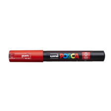 UNI Posca PC-1M dekormarker piros (PC-1M RED(E)) filctoll, marker