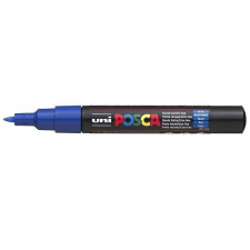 UNI POSCA PC-1MR metál kék marker filctoll, marker