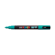 UNI posca pc-3m smaragd zöld marker 2upc3msmaragd filctoll, marker