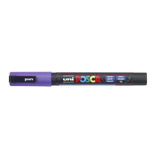 UNI POSCA PC-3ML csillámló lila marker filctoll, marker