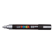 UNI POSCA PC-5M ezüst marker filctoll, marker