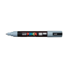 UNI POSCA PC-5M szürke marker filctoll, marker