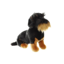 Uni-Toys Plüss drótszőrű tacskó plüssfigura