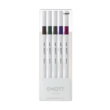 UNI Tűfilc UNI EMOTT 5db-os készlet 0,4mm filctoll, marker