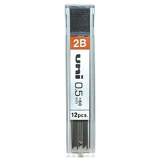 UNI UL-1405 0,5mm 2B nyomósirón betét nyomósirón, rotring betét