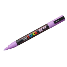 UNIBALL Dekormarker Uni Posca PC-3M 0.9-1.3 mm, kúpos, levendula (lavender P11) filctoll, marker