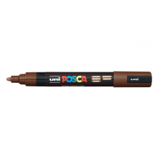 UNIBALL Dekormarker Uni Posca PC-5M 1.8-2.5 mm, kúpos, kakaó barna (cacao brown 84) filctoll, marker