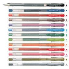 UNIBALL Zselés Toll Uni UM-100 Signo kupakos (0,5 mm) fekete toll