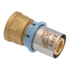  UNIDELTA 4004 press belső menetes átmeneti idom, 20x2mmx3/4&amp;#34;B hűtés, fűtés szerelvény