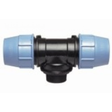 Unidelta KPE T idom külső menettel 50x6/4x50 öntözéstechnikai alkatrész