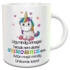  Unikornis ajándékok - Vicces unikornis bögre