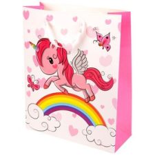  Unikornis ajándékzacskó - 26 x 32 cm ajándéktasak