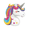  Unikornis Bright Rainbow fólia lufi 78 cm