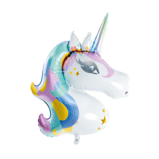 Unikornis, fej, 90cm party kellék