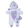  Unikornis jelmez BABY born 43 cm-es babához