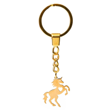  Unikornis kulcstartó, arany színben kulcstartó